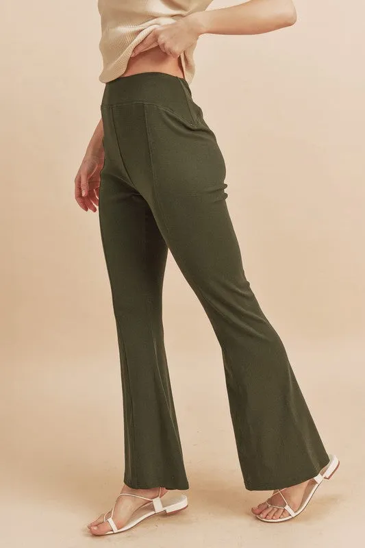 Aemi + Co High Waist Flare Pants sold by Charming Charlie product image thumbnail 2