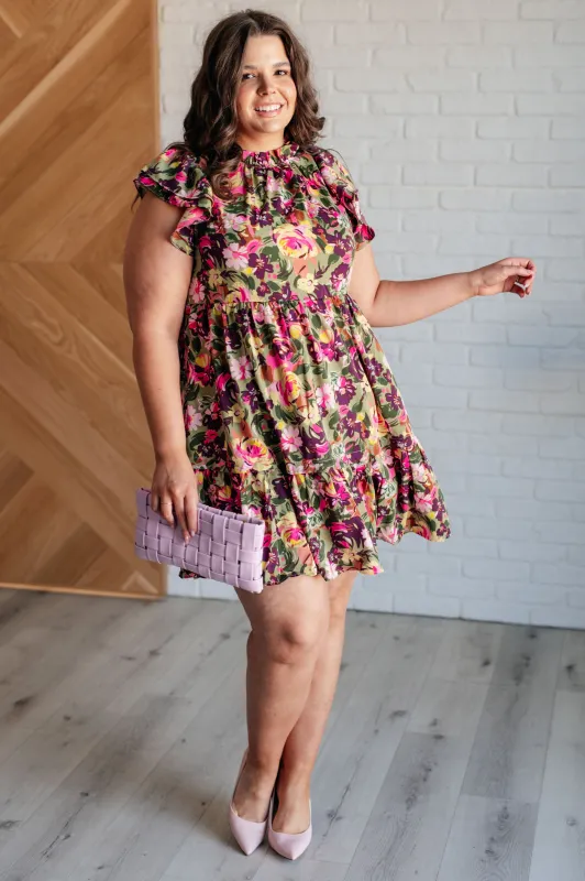 Name it and Claim It Floral Dress sold by Charming Charlie