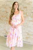 Pastel Petals Floral Midi Dress sold by Charming Charlie