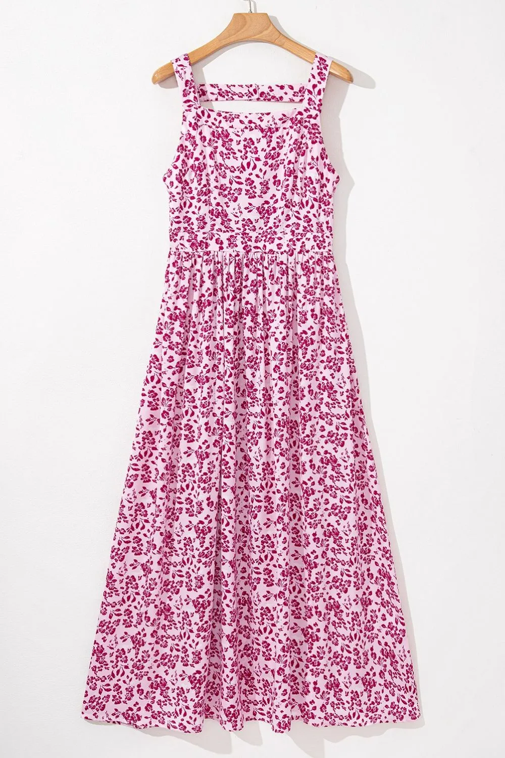 Floral Cutout Back Square Neck Maxi Dress sold by Charming Charlie product image thumbnail 5