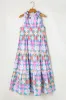 Floral Print Sleeveless Tiered Midi Dress sold by Charming Charlie
