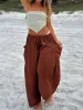 Full Size Drawstring Pants with Pockets Plus Size sold by Charming Charlie