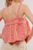 Tied Front Textured Square Neck Cami sold by Charming Charlie