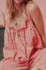 Tied Front Textured Square Neck Cami sold by Charming Charlie