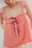 Tied Front Textured Square Neck Cami sold by Charming Charlie