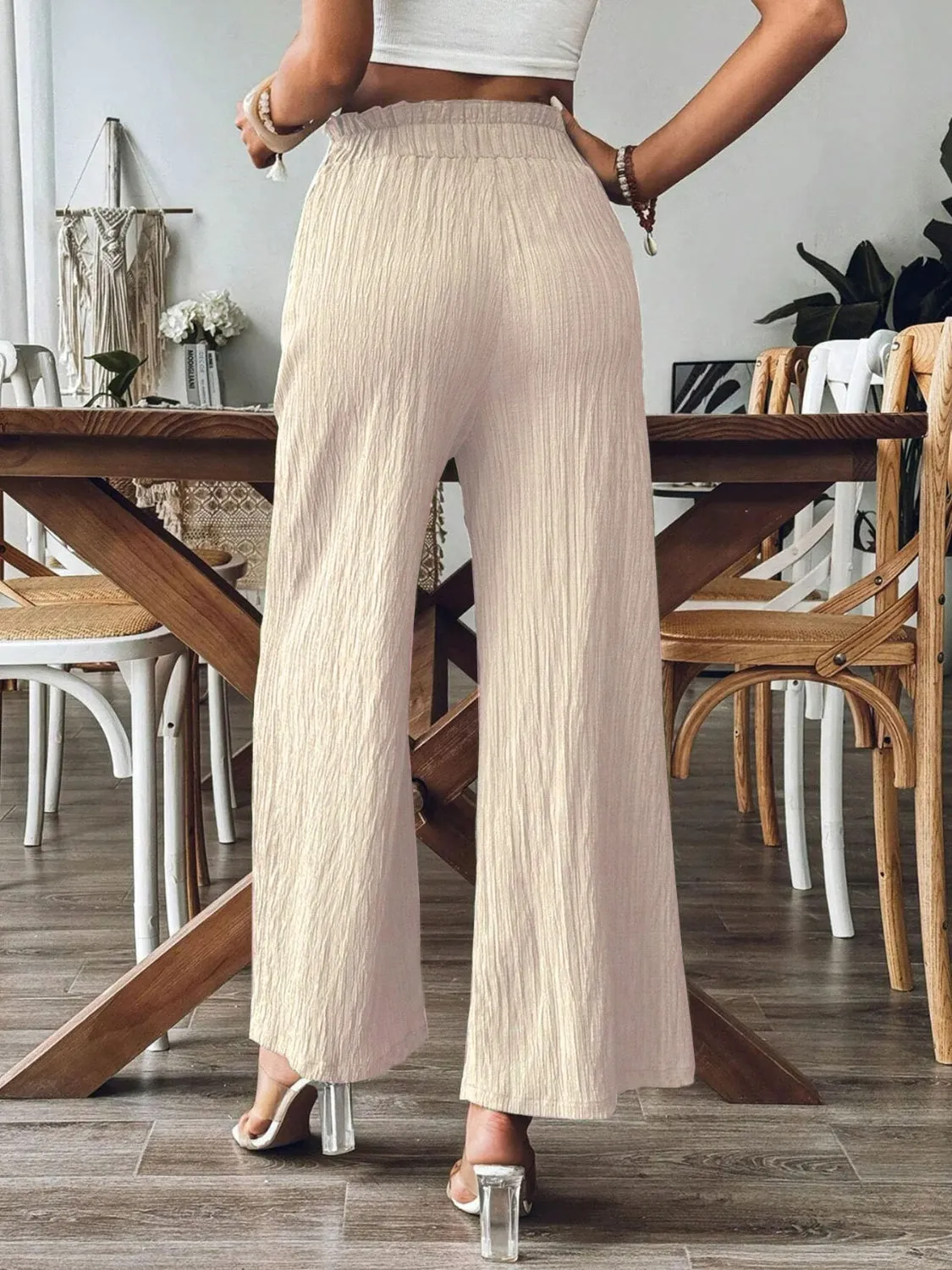 High Waist Wide Leg Pants sold by Charming Charlie product image thumbnail 2