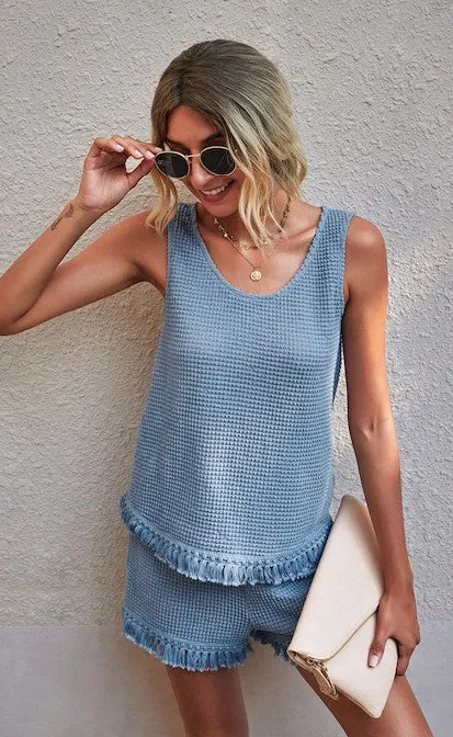 Two Piece Short Sets sold by Charming Charlie