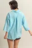 HYFVE Button Down Collared Neck Relaxed Fit Shirt sold by Charming Charlie
