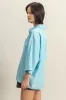 HYFVE Button Down Collared Neck Relaxed Fit Shirt sold by Charming Charlie