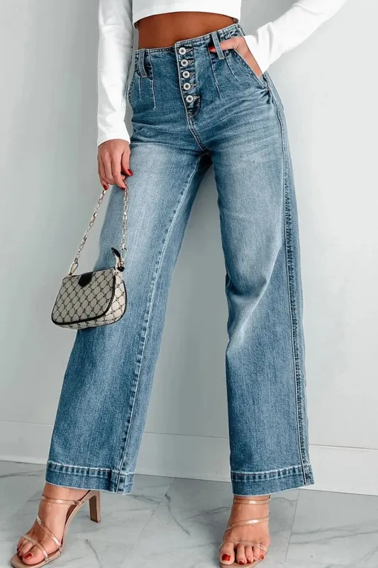 Button Fly High Waist Jeans sold by Charming Charlie