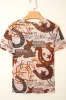 Western Horseshoe Printed Mesh Short Sleeve T Shirt sold by Charming Charlie