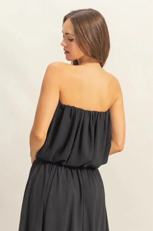 HYFVE Bubble Hem Tube Top sold by Charming Charlie product image thumbnail 3