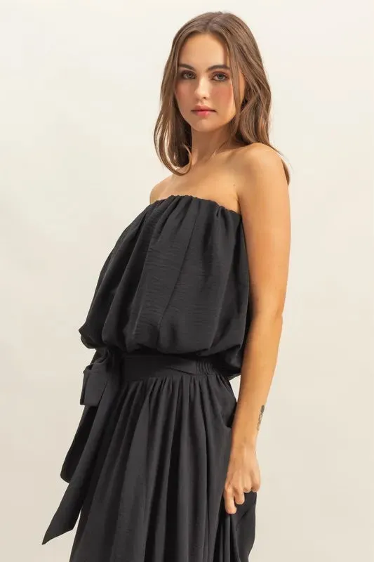 HYFVE Bubble Hem Tube Top sold by Charming Charlie product image thumbnail 2