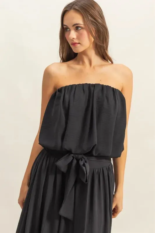HYFVE Bubble Hem Tube Top sold by Charming Charlie