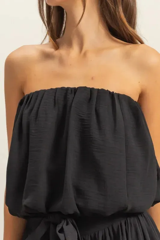 HYFVE Bubble Hem Tube Top sold by Charming Charlie product image thumbnail 4