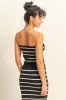HYFVE Striped Knit Tube Top sold by Charming Charlie