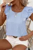 Bow Back Ruffled Cap Sleeve Blouse sold by Charming Charlie