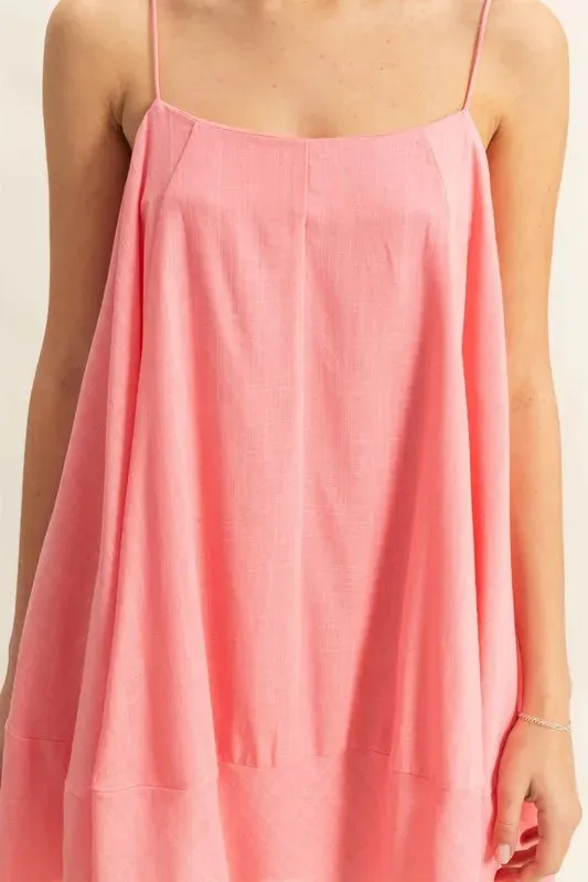 HYFVE A-Line Flowy Mini Cami Dress with Pockets sold by Charming Charlie product image thumbnail 5