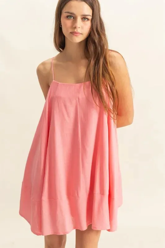 HYFVE A-Line Flowy Mini Cami Dress with Pockets sold by Charming Charlie