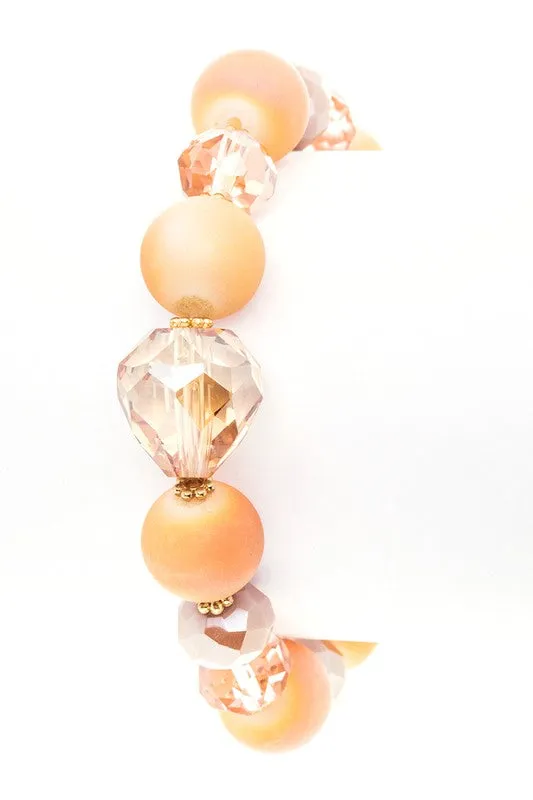 MIX BEADS STRETCH BRACELET sold by Charming Charlie product image thumbnail 2