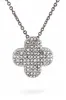 Crystal Clover Pendant Necklace Set sold by Charming Charlie