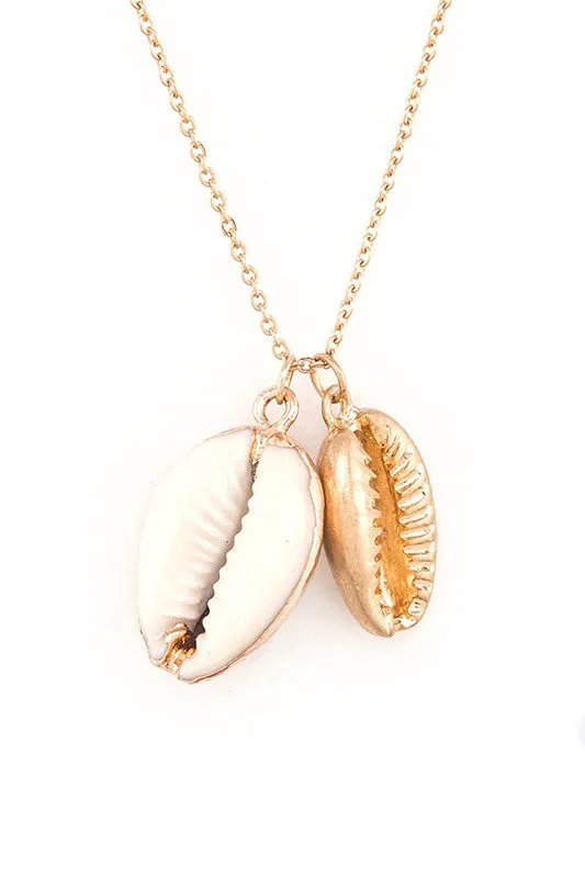Mix Shell Pendant Necklace sold by Charming Charlie
