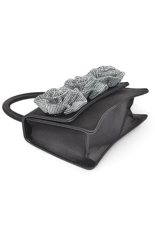 Sparkle Flower Top Handle Clutch Bag sold by Charming Charlie product image thumbnail 5