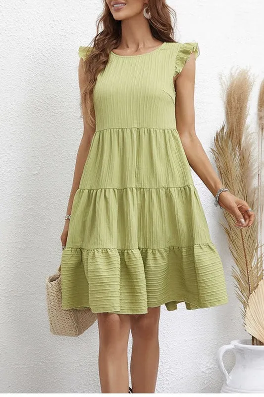 Tiered dress sold by Charming Charlie