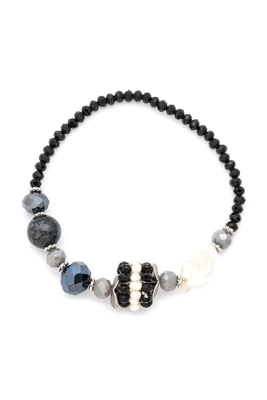 Crystal Beaded Stretch Bracelet sold by Charming Charlie product image thumbnail 2