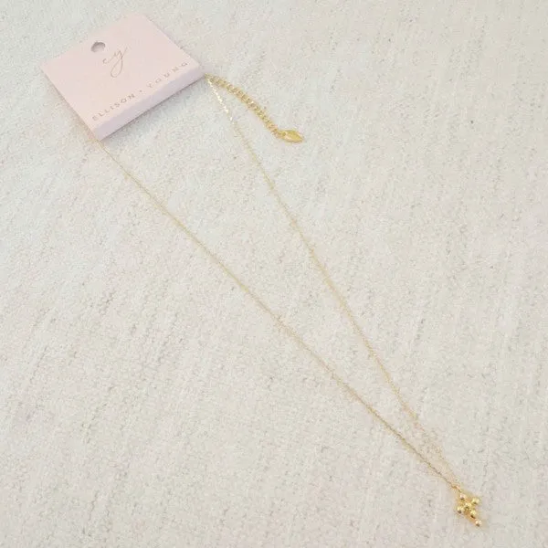 Mini Dot Cross Pendant Necklace sold by Charming Charlie product image thumbnail 4