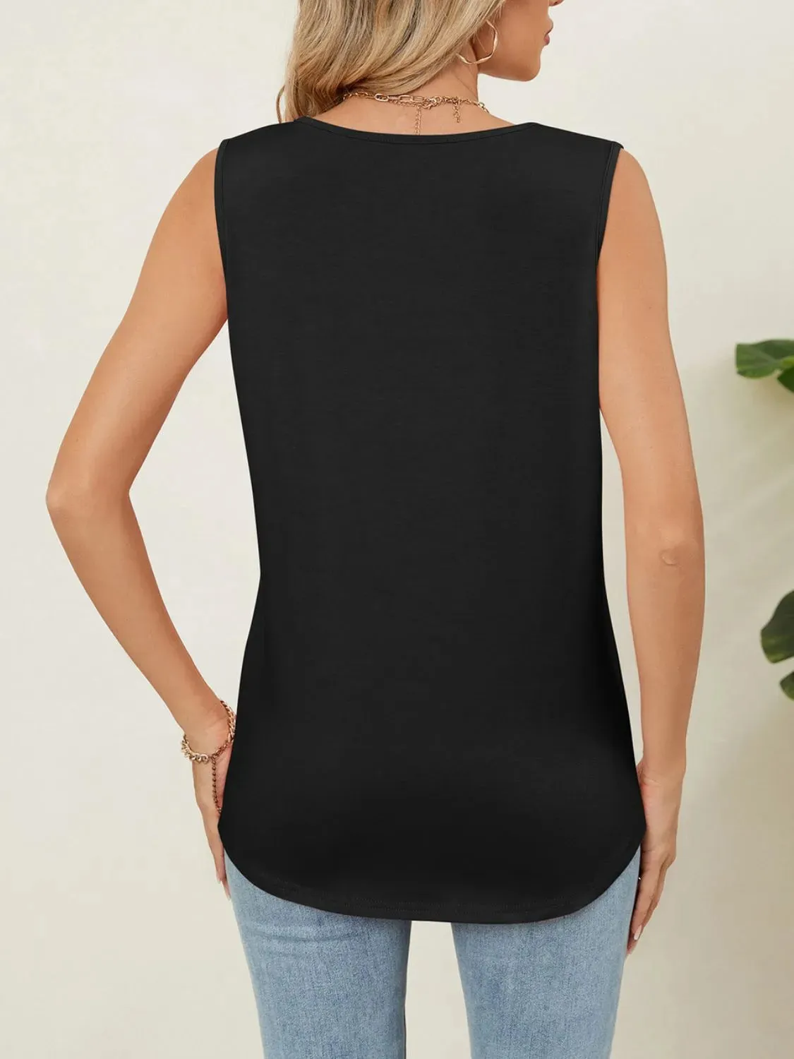 Round Neck Tank sold by Charming Charlie product image thumbnail 5