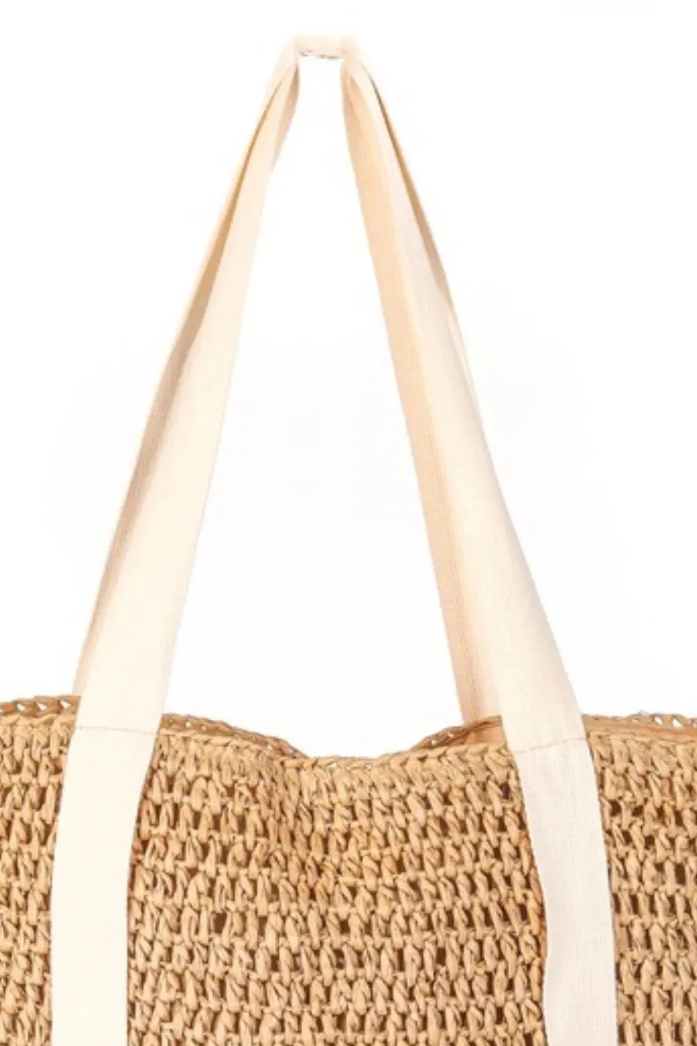Fame Straw Braided Hat Carrier Tote Bag sold by Charming Charlie product image thumbnail 3