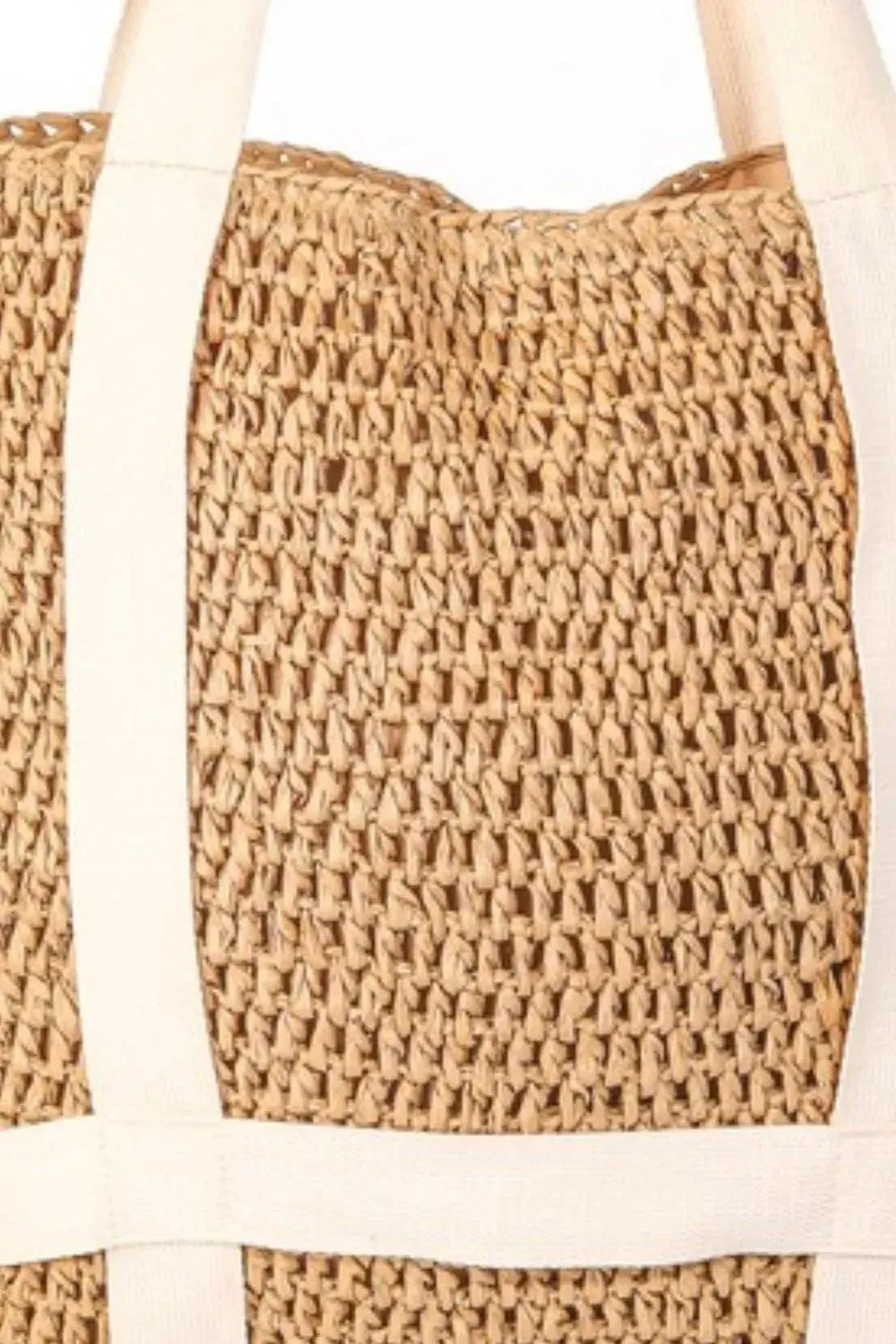 Fame Straw Braided Hat Carrier Tote Bag sold by Charming Charlie product image thumbnail 2