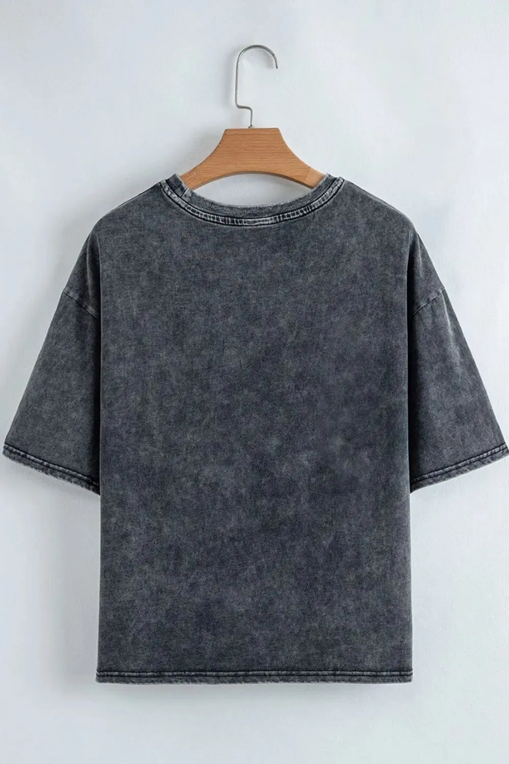 Graphic Mineral Washed Vintage Tee sold by Charming Charlie product image thumbnail 4