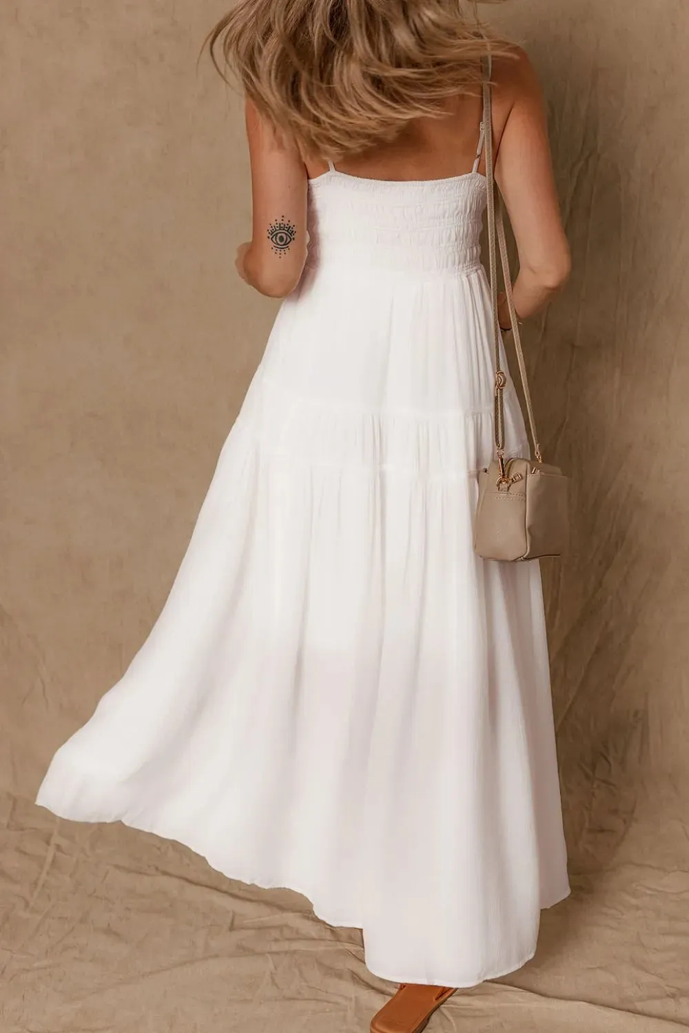 V-Neck High Waist Cami Dress sold by Charming Charlie product image thumbnail 2