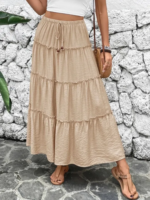 Frill Tiered Skirt sold by Charming Charlie