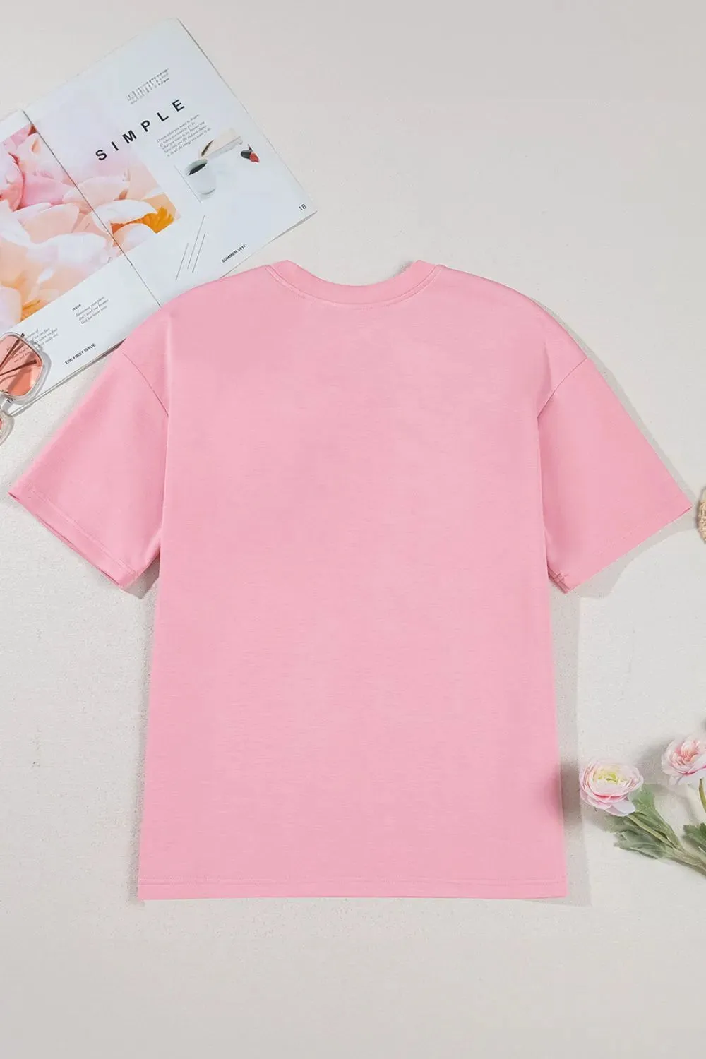 Bow Round Neck Short Sleeve T-Shirt sold by Charming Charlie product image thumbnail 4