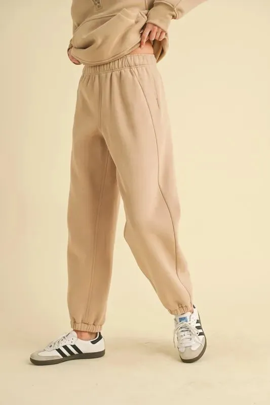 Aemi+Co Drawstring Elastic Waist Joggers sold by Charming Charlie