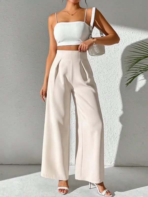 Wide Leg High Waist Pants sold by Charming Charlie