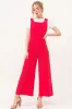 And The Why Gauze Loose Fit Tied Back Overalls sold by Charming Charlie