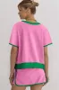 Colorblock Drop Shoulder T Shirt Skort 2Pcs Set sold by Charming Charlie