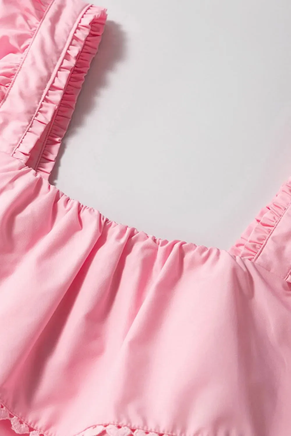 Tiered Heart Trim Square Neck Top sold by Charming Charlie product image thumbnail 5