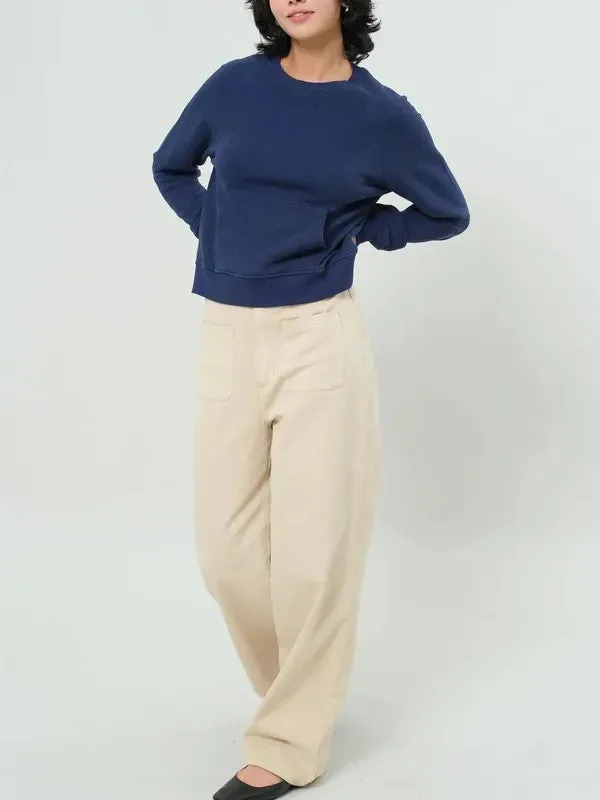 HYFVE Raglan Sleeve Pocket Sweatshirt sold by Charming Charlie product image thumbnail 4