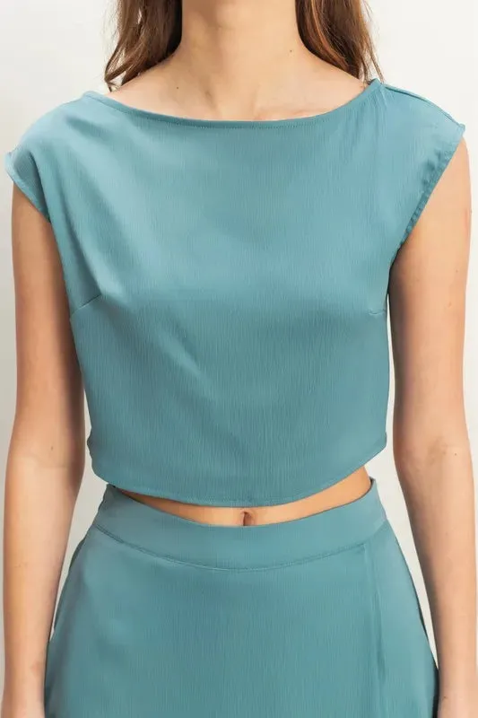 HYFVE Sleeveless Top and Maxi Skirt Set sold by Charming Charlie product image thumbnail 4