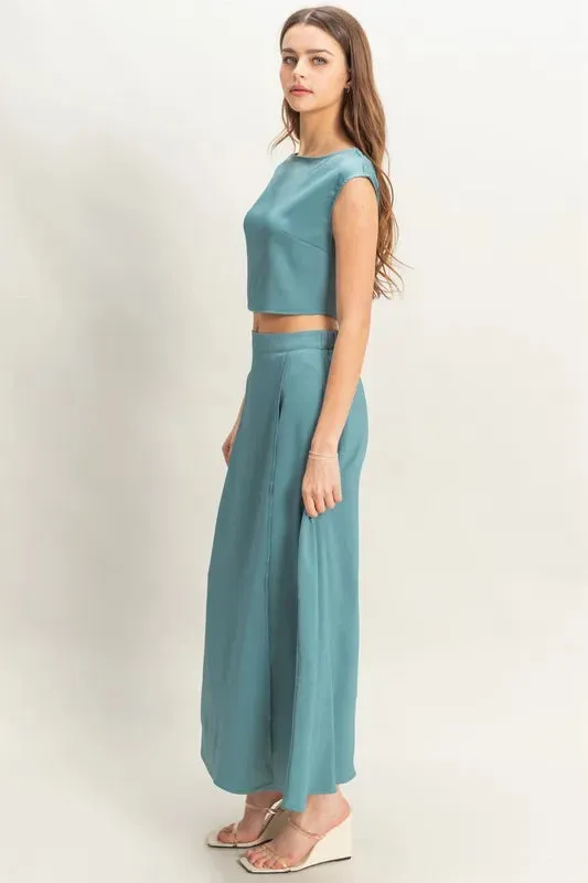 HYFVE Sleeveless Top and Maxi Skirt Set sold by Charming Charlie product image thumbnail 3