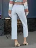 Frayed Hem Straight Leg Jeans sold by Charming Charlie