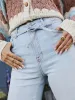 Frayed Hem Straight Leg Jeans sold by Charming Charlie