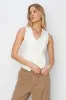 RISEN V Neck Button Down Vest sold by Charming Charlie