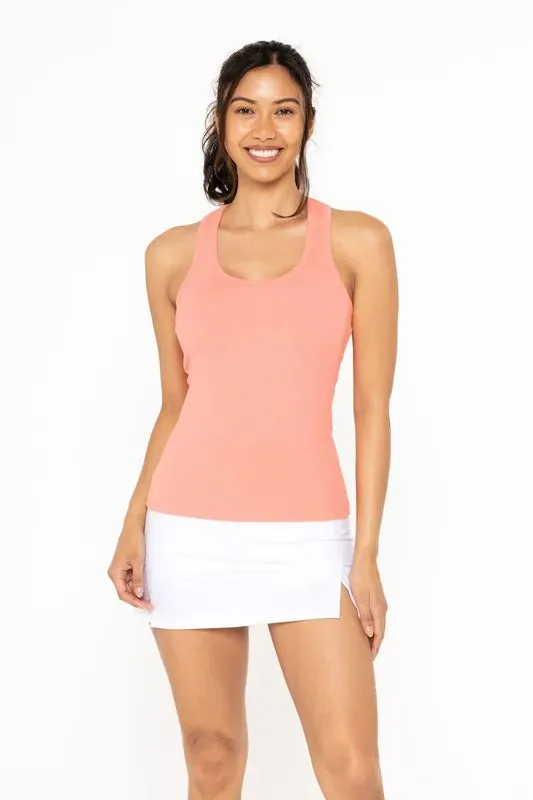 MONO B Slim Fit Scoop Neck Tank sold by Charming Charlie