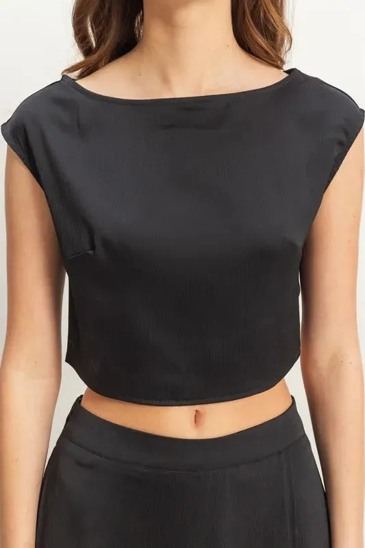 HYFVE Sleeveless Top and Maxi Skirt Set sold by Charming Charlie product image thumbnail 4